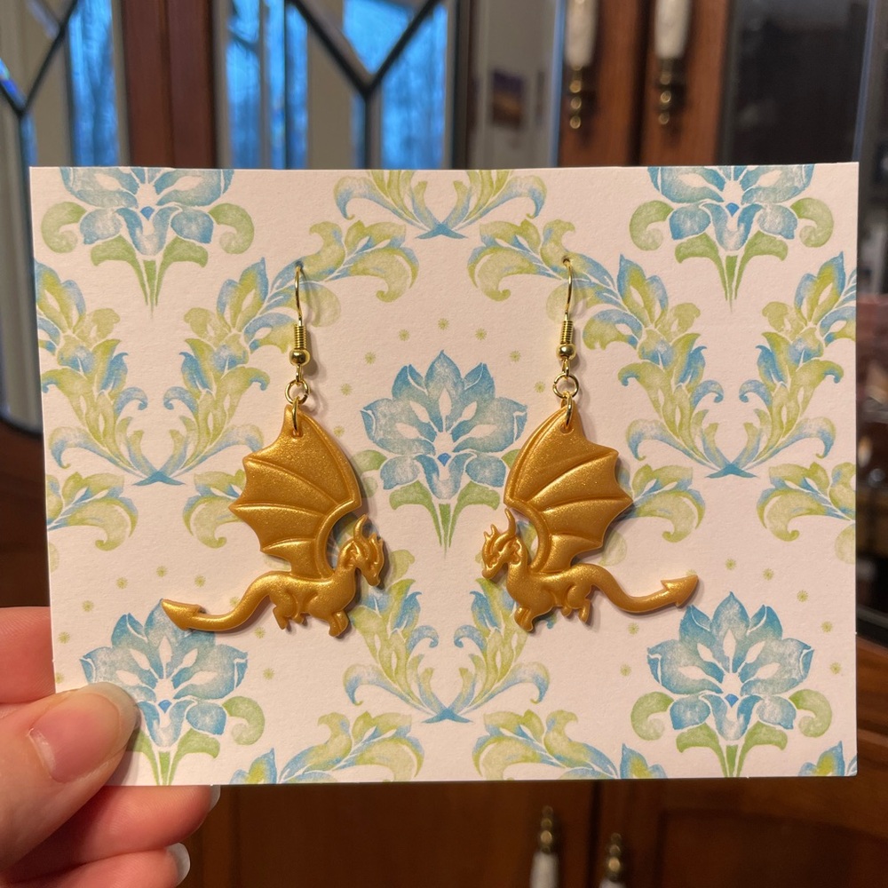 Dragon Earrings